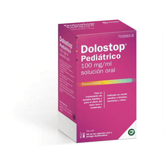 Dolostop Paediatric Pain and Fever Relief 60 ml