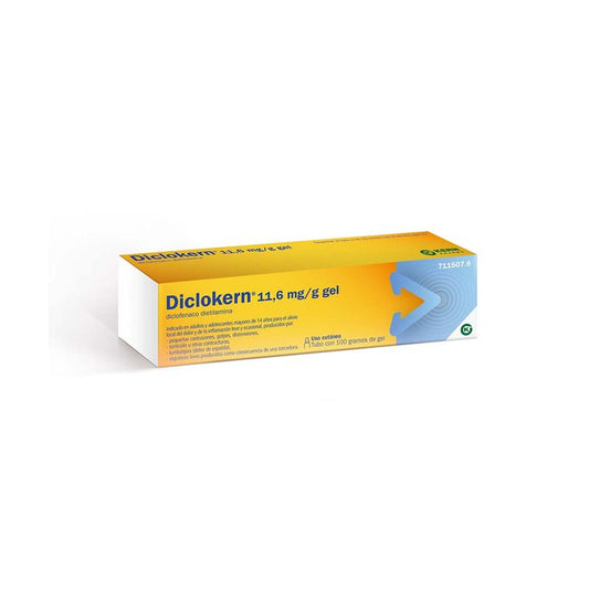 Diclokern 11.6 mg/g Topical Gel 100 g