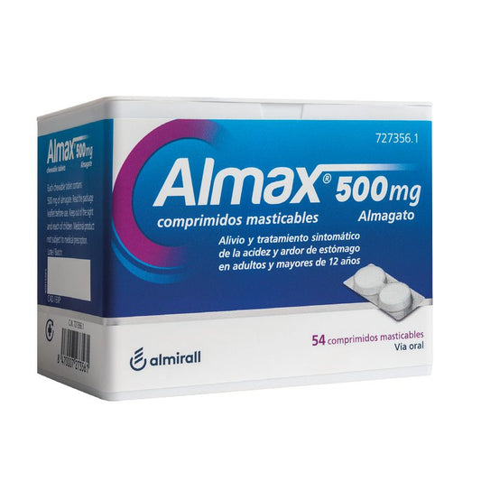 Almax Single Dose 500 mg, 54 Tablets