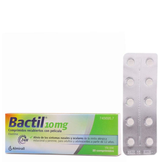 Bactil 10 mg 20 Film-coated Tablets