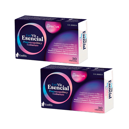 Exeltis Essential Food Supplement Pregnancy & Preconception, 2 x 30 Capsules