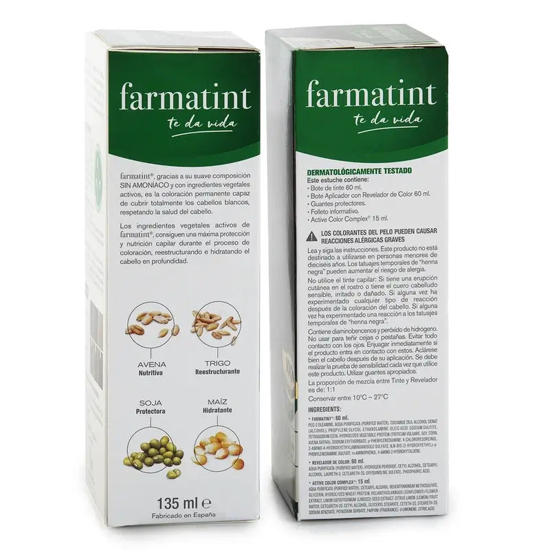 Farmatint 7N Blonde Permanent Colouring Gel