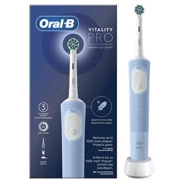 Oral-B Braun Braun Vitality Pro Rechargeable Toothbrush Blue