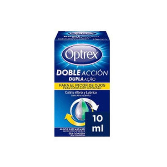 Optrex Eye Drops Multidose Double Action Itchy Eyes 10 Ml, 1 Unit