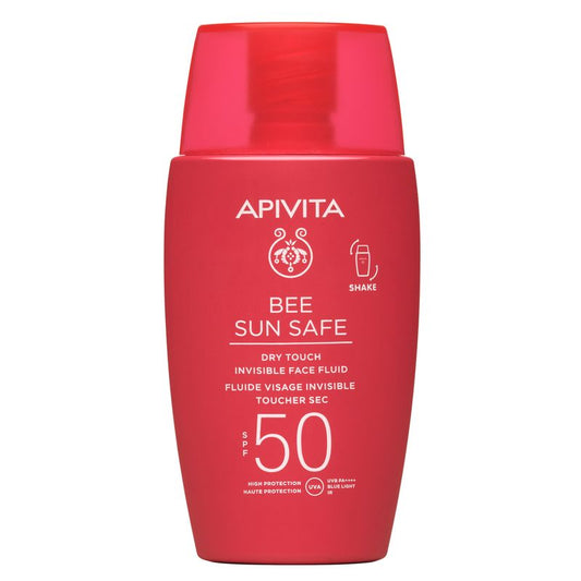 APIVITA Invisible Face Fluid Dry Touch SPF 50, 50 ml