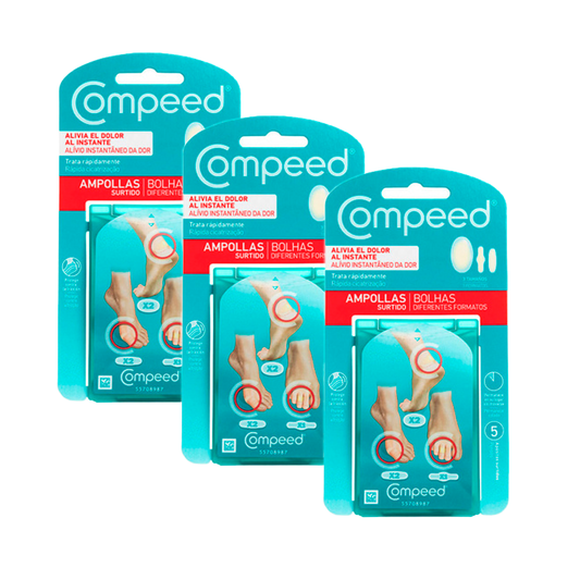 Pack 3 Compeed Pack Mixed Blisters, 3x5 Units