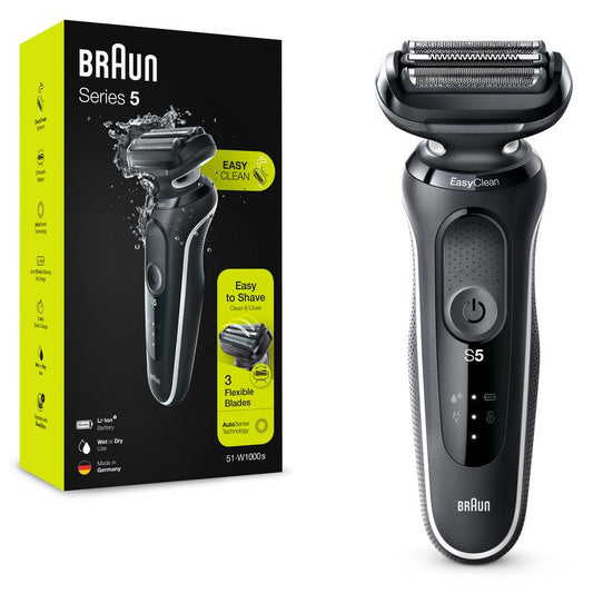 Braun Series 5 51-W1000S Easyclean Electric Shaver