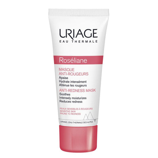 Uriage Roséliane Anti-Redness Mask for Sensitive, Red, Rosacea and Hyper-reactive Skin , 40 ml