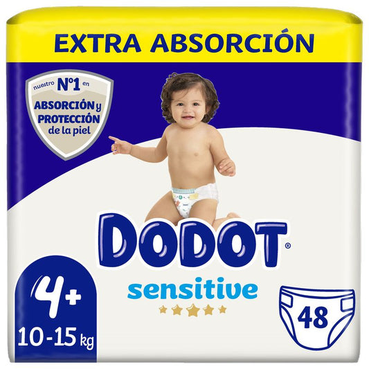 Dodot Sensitive Extra-Jumbo Pack Size 4 , 48 units