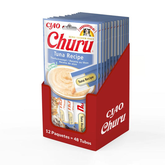 Churu Cat Tuna Recipe Display 12X56Gr