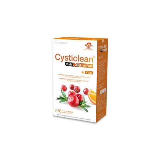 Cysticlean Forte 240Mg, 30 Capsules