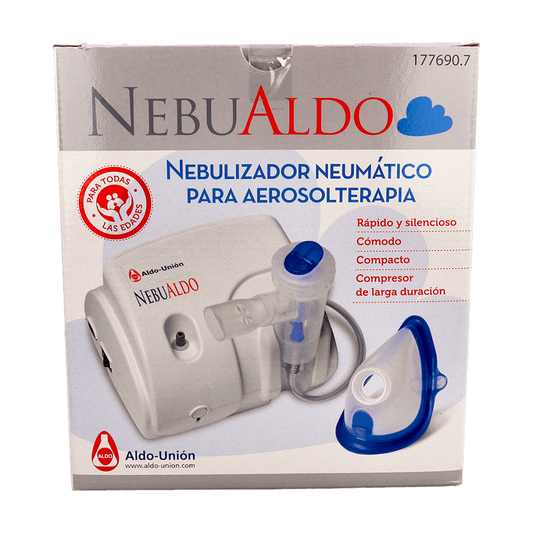 Nebualdo Pneumatic Nebuliser For Aerosol Therapy