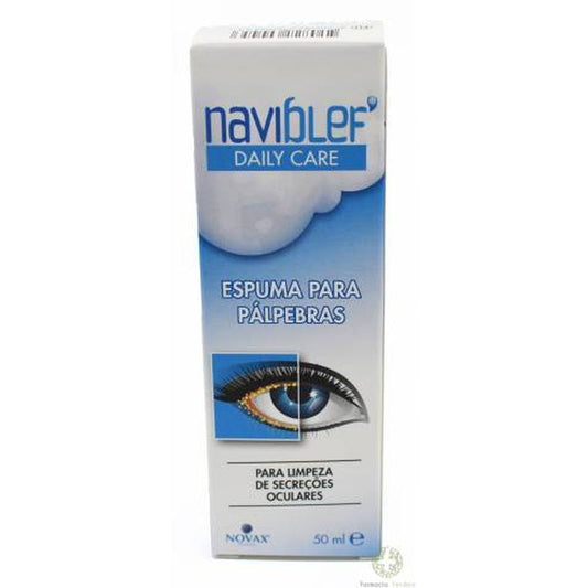 Novax Naviblef Daily Care Eyelid Foam, 50 ml