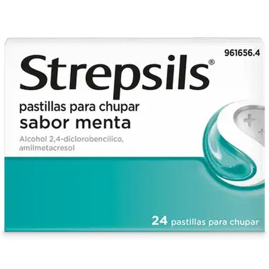 Strepsils Peppermint 24 Units