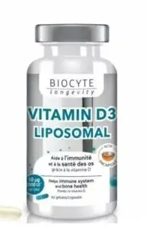 Biocyte Liposomal Vitamin D , 30 capsules
