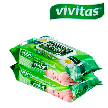 VIVITAS WIPES 50% DISCOUNT ( END OF STOCK )