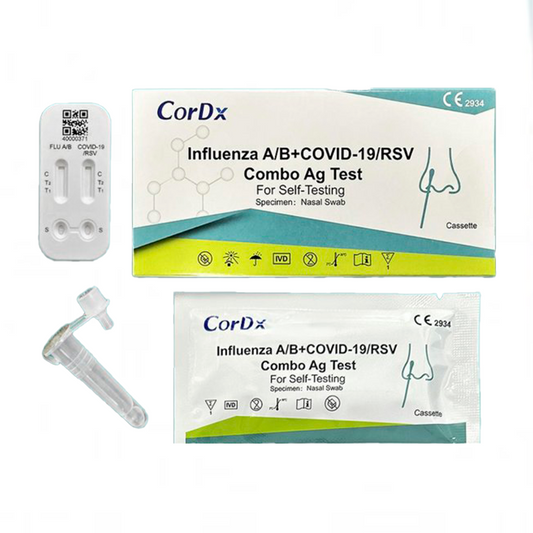 Combined Rapid Antigen Test COVID-19, Influenza A and B and RSV