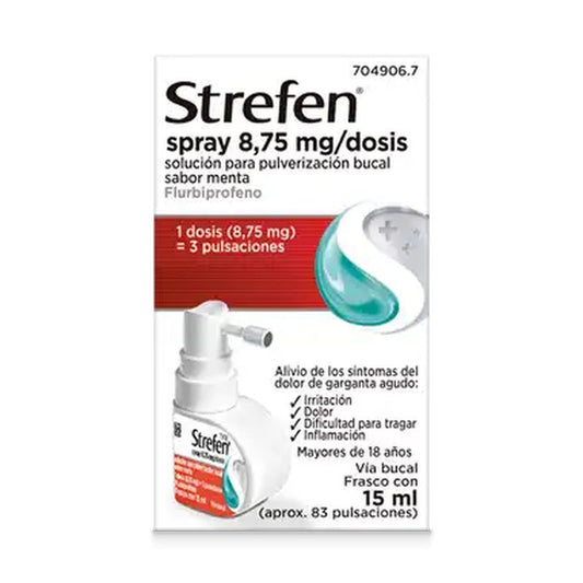 Strefen Spray 8.75 mg per Dose 15 ml