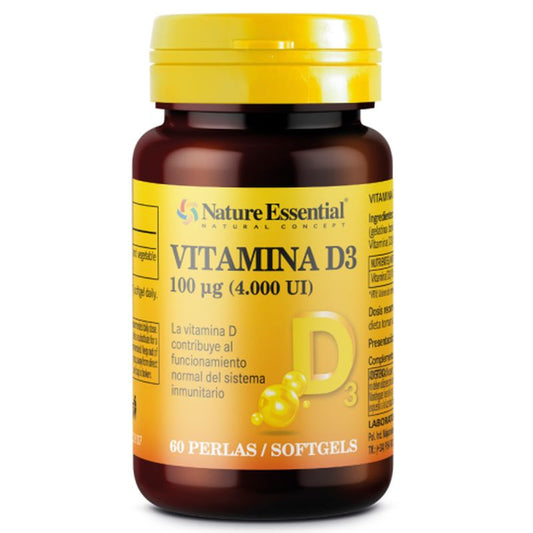 Nature Essential Vitamin D3 , 60 pearls