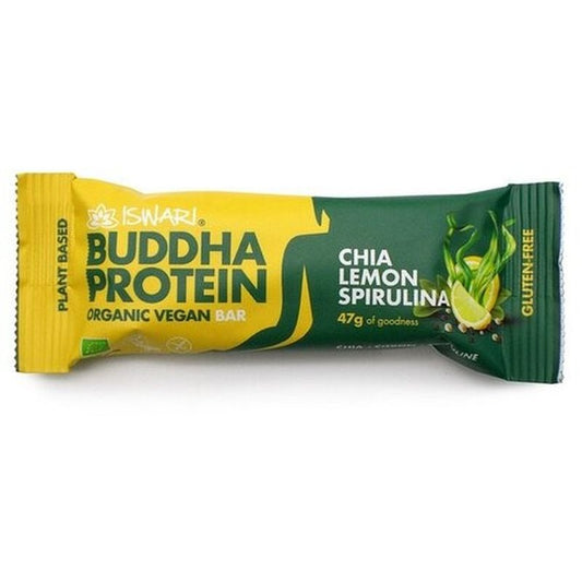 Iswari Buddha Chia Chia Protein Lemon Bar, 47 g