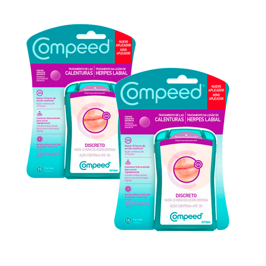 2 Pack 2 Compeed Calenturas Patch, 2x15 units