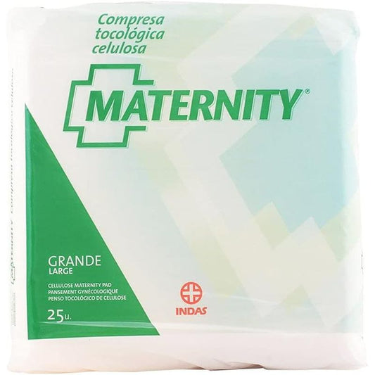 Indas Maternity Tocologic Cellulose Pads 25 units