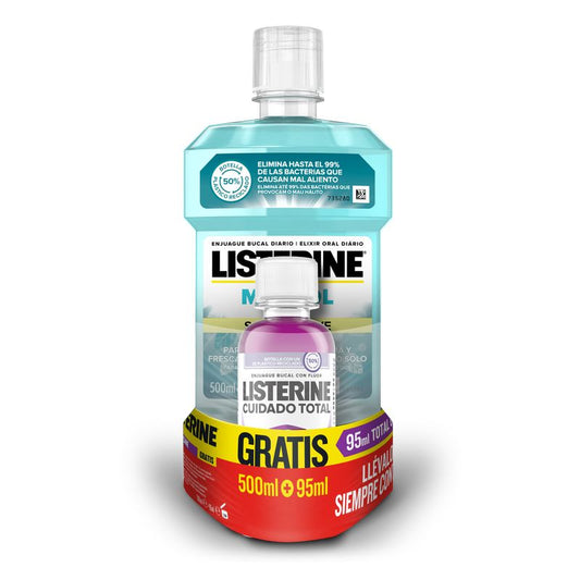 Listerine Menthol Gentle 500Ml + Ct 95Ml