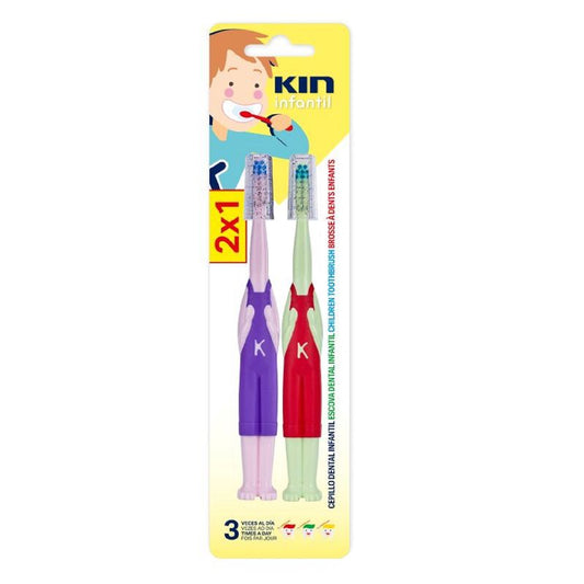 KIN KIN Children's Toothbrush 2X1