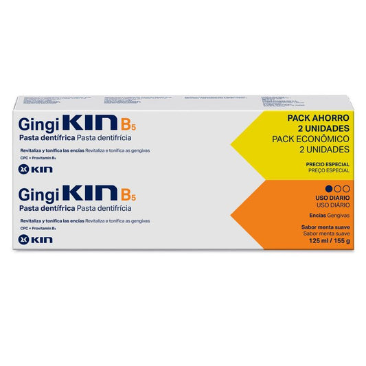 KIN GingiKIN B5 Paste 125 ml, Pack 2 units