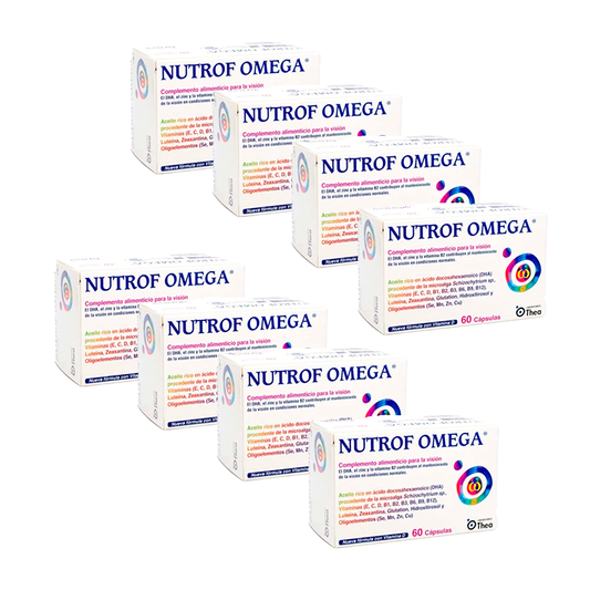 Pack 8 Nutrof Omega, 60 capsules