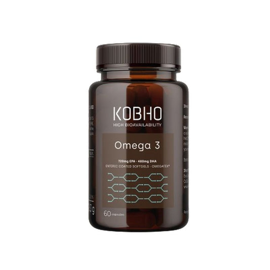 Kobho Labs Omega-3 Supplement, 60 capsules
