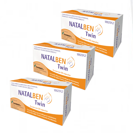 Natalben Twin Nutraceutical Pack , 3x30 Capsules