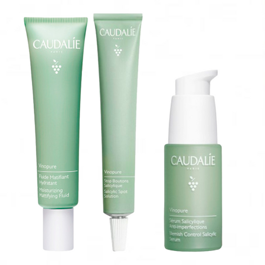 Caualie Anti-imperfection Routine + free gift: stop salicylic pimples.