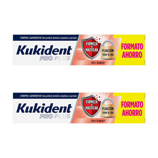 Kukident Duplo Pro Plus Firmness When Chewing, 2 X 60 Gr