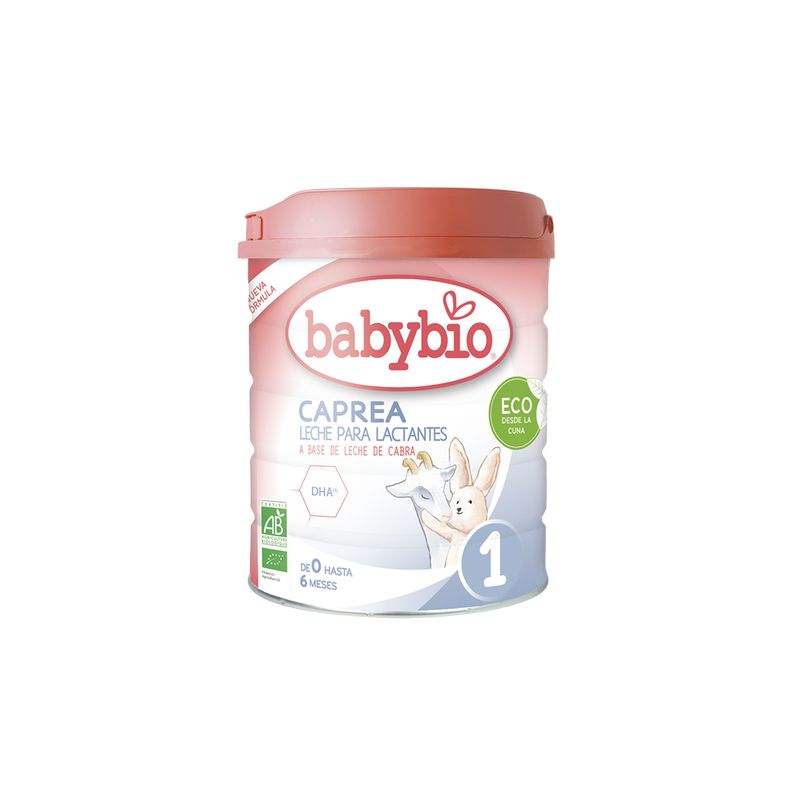 Babybio Pack Caprea 1 Goat's Milk 0-6 Months, 6 x 800g