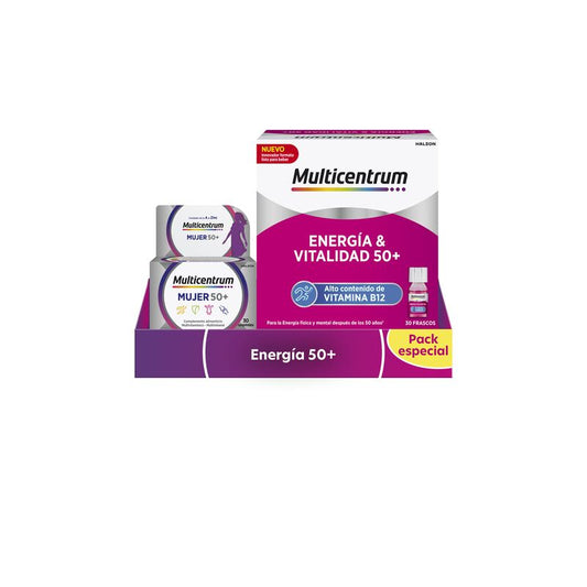 Multicentrum Energy Pack 50+ for Women