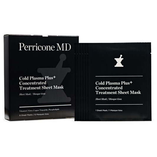 Perricone Cold Plasma Plus+ Concentrated Treatment Sheet Mask ( Pack Of 6 ), 136 ml