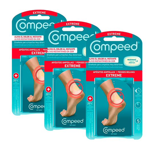 Pack 3 Compeed Blisters Extreme, 3x5 Units