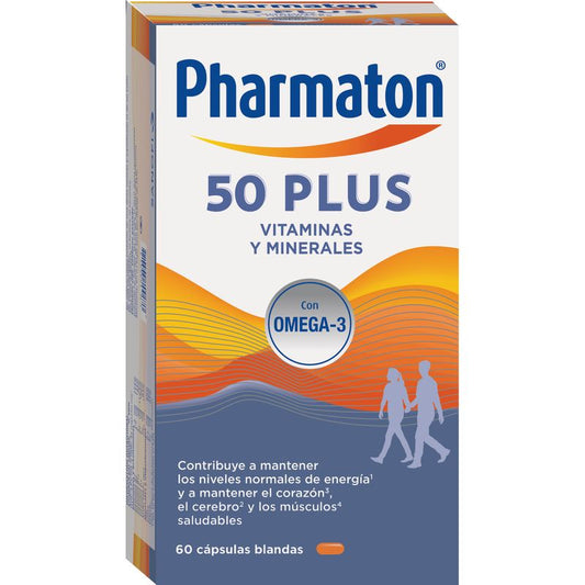Pharmaton 50 Plus 60 capsules