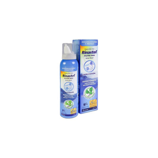 Rinastel Xylitol Hypertonic Duo Nasal Spray, 125 ml