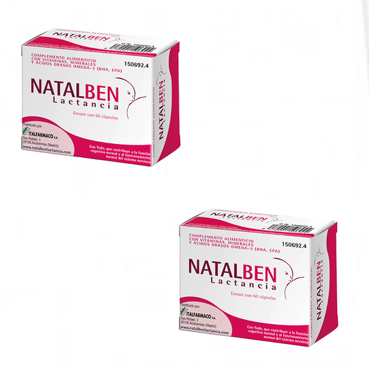 Natalben Breastfeeding Pack, 2x60 Capsules