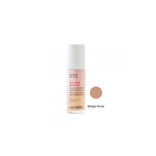 Sensilis Skin Glow Makeup Luminous Foundation - Beige Rosé 04, 30 ml