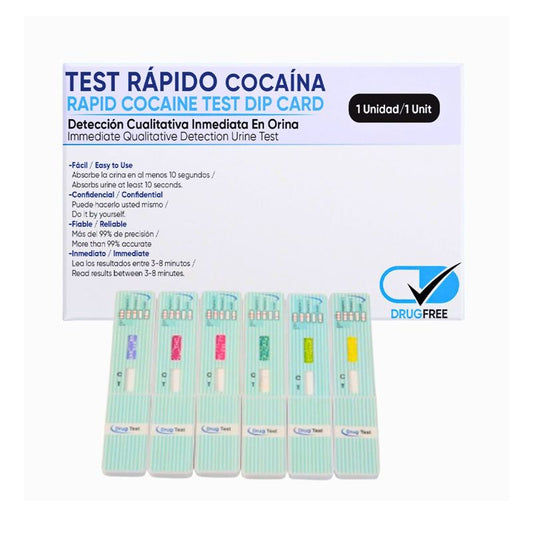Surgicalmed Tezaro Pharma Rapid Urine Cocaine Test With Dip Card 300 Ng/Ml, 1 unit