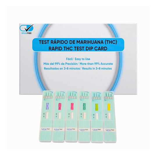 Surgicalmed Tezaro Pharma Rapid Urine Marijuana Test With Dip Card 50 Ng/Ml, 1 unit