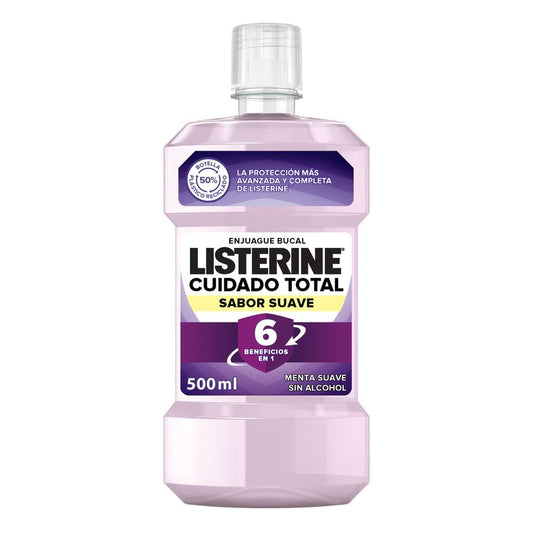 Listerine, Total Care Mouthwash Mild Flavour, 500 ml
