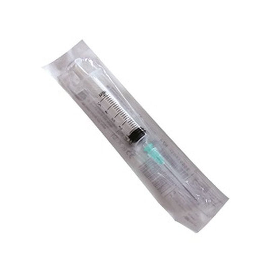 Alvita Syringe With Sterile Needle 5 Ml 21G 1 1/2" (0,8X40Mm)
