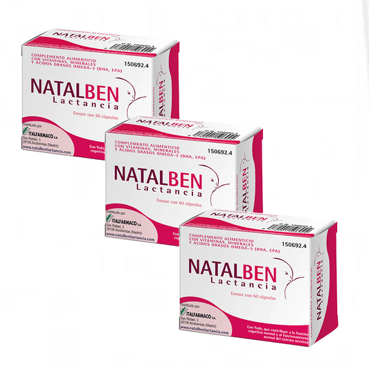 Natalben Breastfeeding Pack, 3x60 Capsules