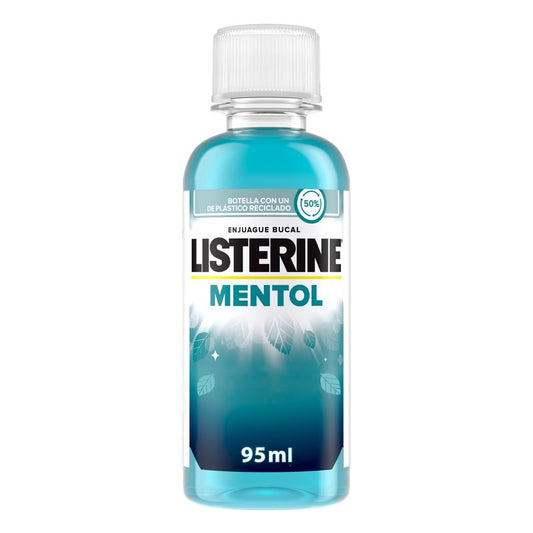 Listerine, Menthol Mouthwash, 95 ml