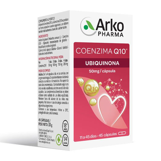 Arkovital Coenzyme Q10 45 Capsules Arkopharma