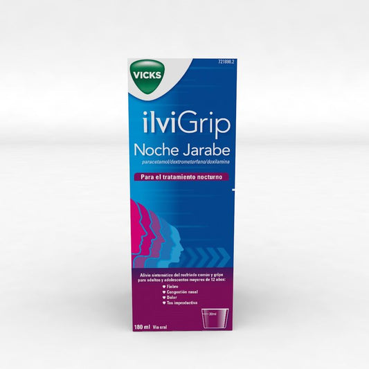 Ilvigrip Night Syrup, 180 ml
